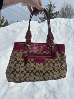 2010 Coach Penelope Signature Shoulder Bag✨